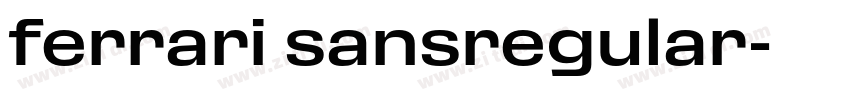ferrari sansregular字体转换 ferrari sansregular字体转换